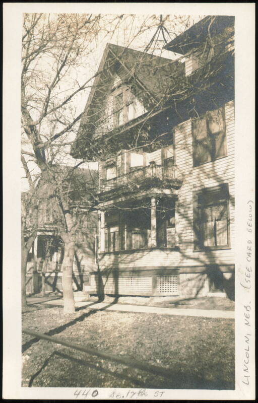 Residential House at 440 So. 17th Street Lincoln Nebraska