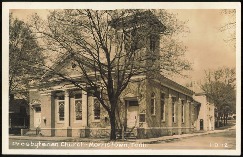 Presbyterian Church with Stained Glass Windows Morristown Tennessee