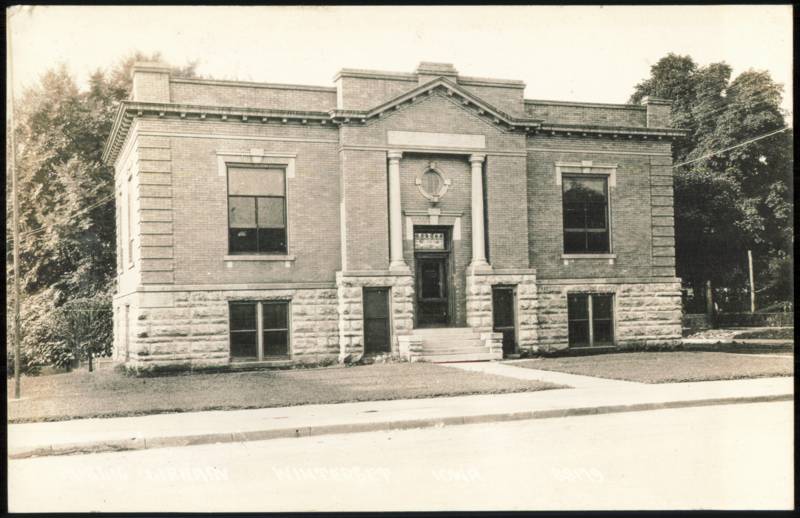 Public Library Building Exterior Winterset Iowa
