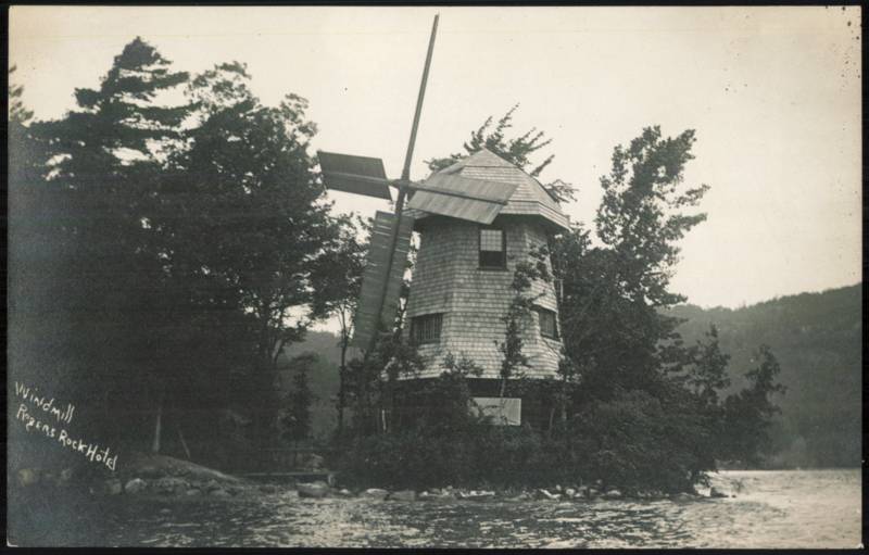 Windmill, Rogers Rock Hotel, Lake George Ticonderoga New York