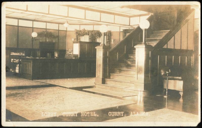 Lobby, Curry Hotel Alaska
