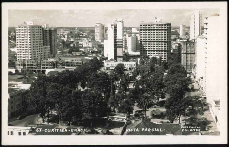 Vista Parcial, Praça General Osório Curitiba Brazil