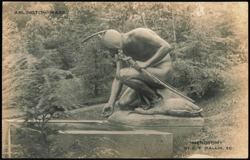 Menotomy Sculpture by C. E. Dallin Arlington Massachusetts