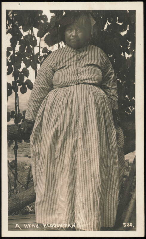 c1910 Indian Kloochman Hehu Tribe Canada Native Americana