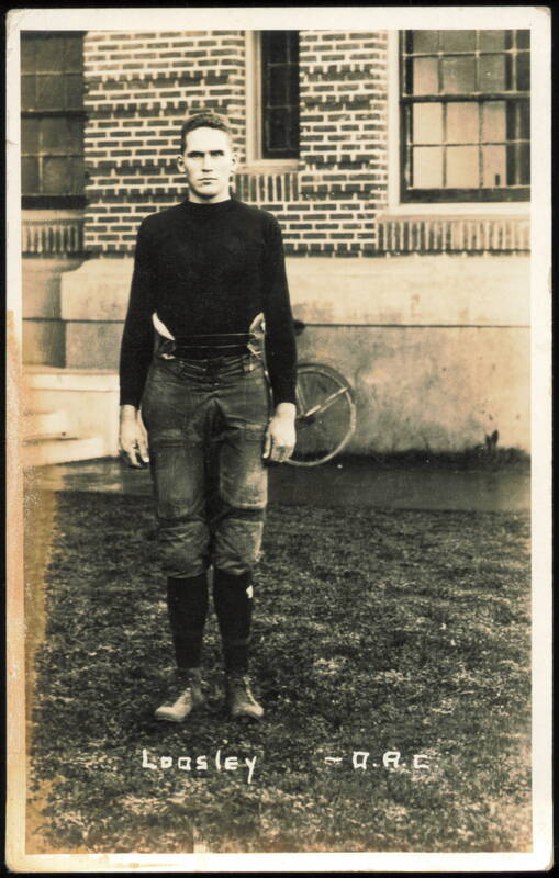 OAC Loosley, Oregon Agricultural College Football Player Corvallis