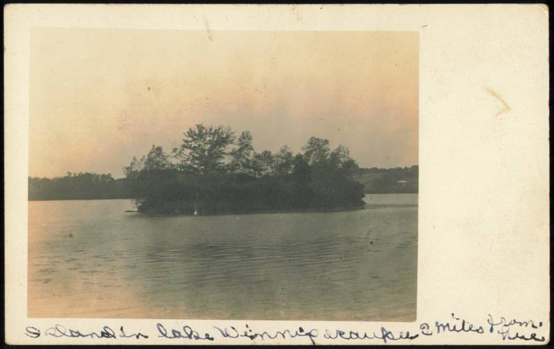 Island in Lake Winnipesaukee New Hampshire