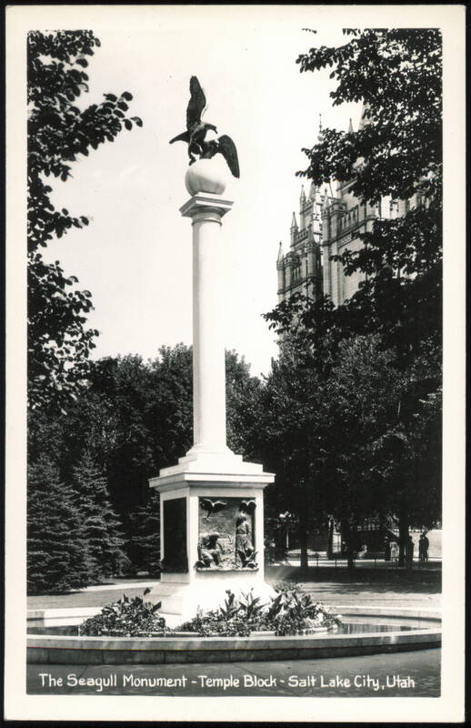 The Seagull Monument, Temple Block Salt Lake City Utah