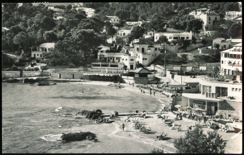 Playa de Cala Mayor Beach and Hotel El Puchet Palma Spain