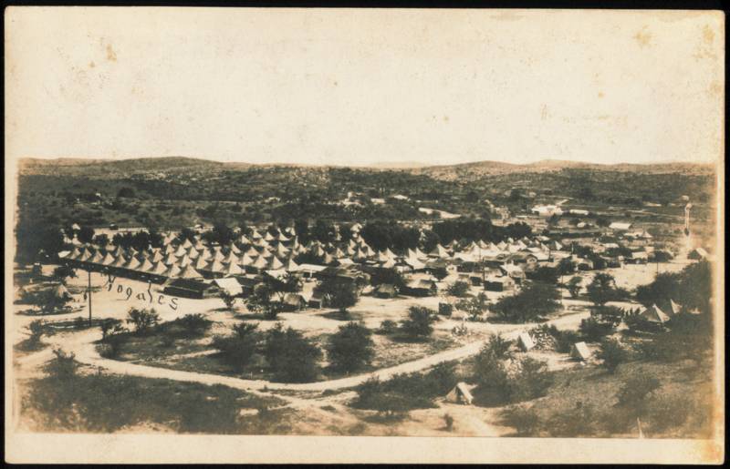 Mexican Revolution Military Encampment and Field Tent City Nogales Arizona