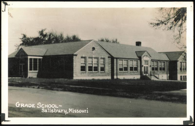Grade School Building Exterior Salisbury Missouri