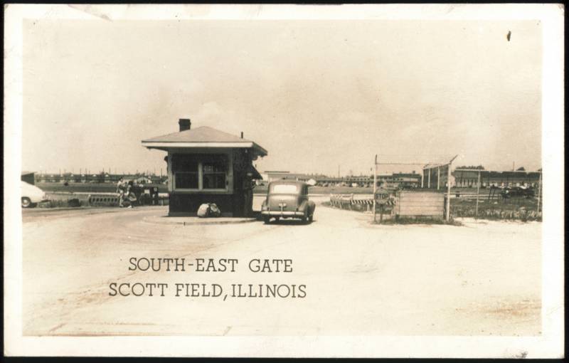 South-East Gate Guard Booth, Scott Field Illinois