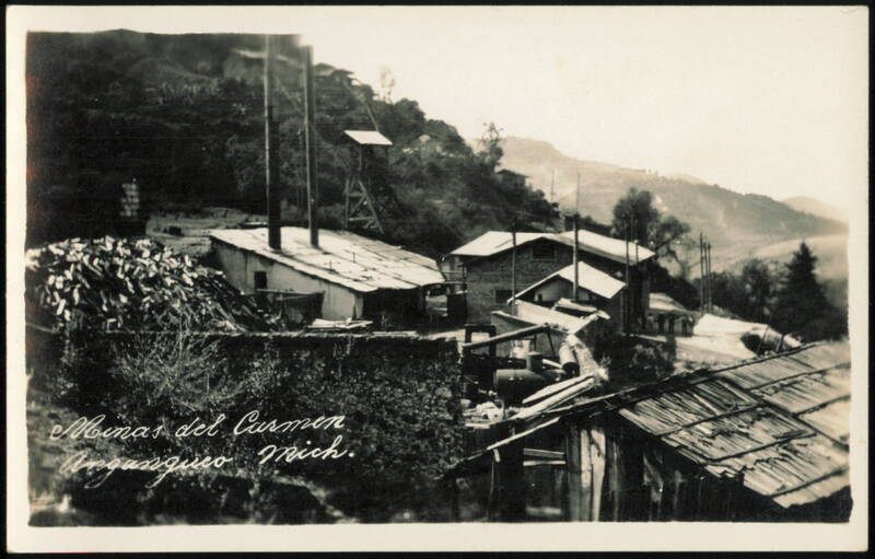 Minas del Carmen Mining Complex Angangueo Mich Mexico