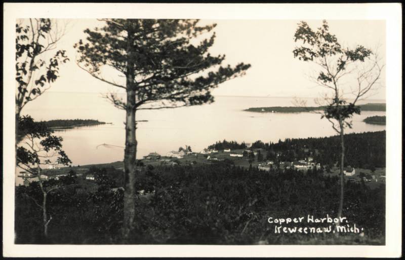 Copper Harbor Overlook View, Keweenaw Peninsula Michigan