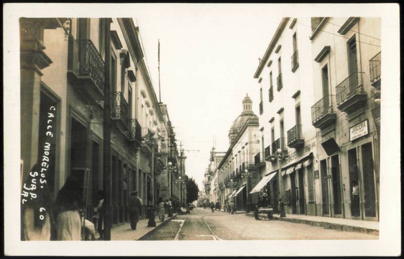 Calle Morelos Street Scene Guadalajara Mexico