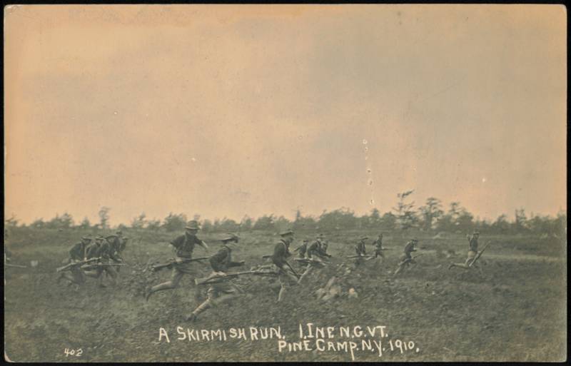 1st Infantry Vermont National Guard Skirmish Run  Pine Camp Fort Drum New York
