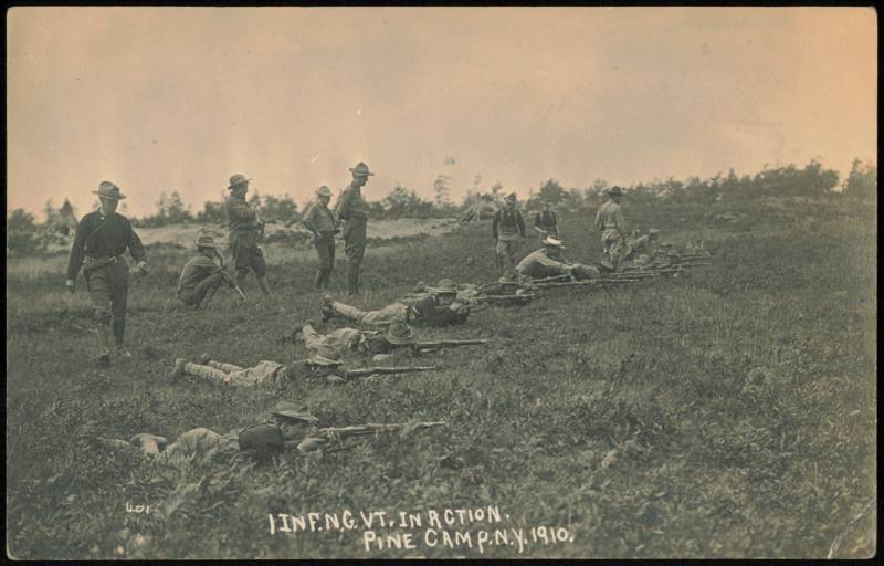1st Infantry VT National Guard in Action, Pine Camp Fort Drum New York