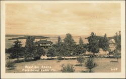 Beautiful Scene, Moosehead Lake Postcard