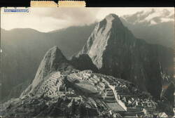 Machu Picchu Ancient Inca Citadel and Huayna Picchu Postcard