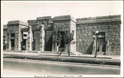 Museo de Arqueologia Nacional Facade Postcard
