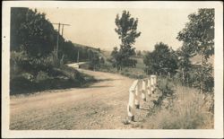 State Road From Richmondville to Summit Postcard