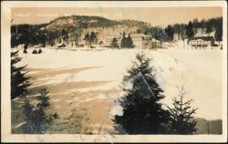 Chalet Cochand Winter Resort, Ste. Marguerite Postcard