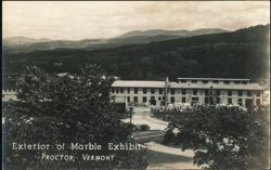 Exterior of Marble Exhibit Postcard