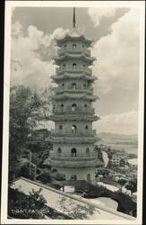 Tiger Pagoda, Tiger Balm Garden Postcard