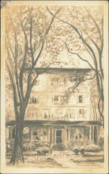 The Hotel Perry Illustration Postcard