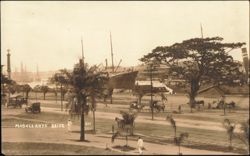 Magallanes Drive with Steamship H.S. Everett Postcard