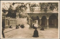 The Shrine of Nizam-ud-din-Aulia Courtyard Postcard