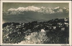 View from Jalapahar, Himalayan Peaks Postcard