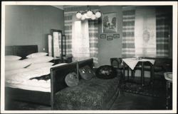 Grand Hotel Royal Bedroom Interior Postcard
