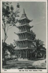 Haw Par Villa View (Pagoda) Postcard