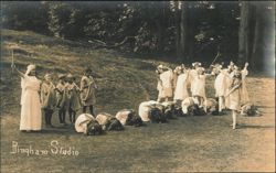 Children at Anniversary Pageant Dance, Bingham Studio Postcard
