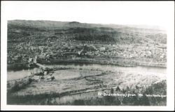 View from Mt. Wantastiquet Across Connecticut River Postcard