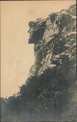Old Man of the Mountain Postcard