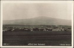 Alford from Gallowhill Landscape View Postcard