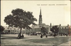 The Market Square with Steeple Postcard