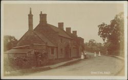 Village Street Scene and Cottages, Swithland Postcard