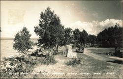 McLain State Park, Lake Superior, Copper Country Postcard