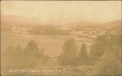 Smith River Valley Rural Landscape View Postcard