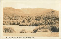 Kings Ravine, Mt. Adams, from Randolph Postcard