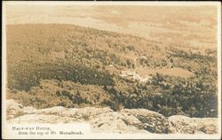 Half-Way House from the top of Mt Monadnock Postcard