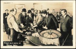 Good Old Days, The Double 'O' Roulette Wheel Postcard