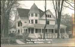 Tau Kappa Epsilon Fraternity House Postcard