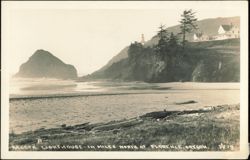 Heceta Lighthouse 14 Miles North of Florence Postcard