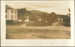 Proctor Academy Inn Sign and Campus Postcard