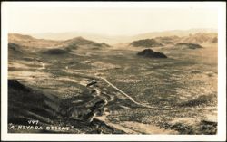 A Nevada Desert Landscape Postcard