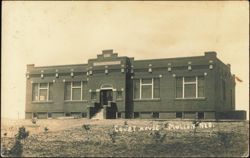 Hooker County Court House Postcard