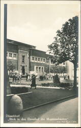 Ehrenhof der Museumsbauten, Grosse Ausstellung 1926 Postcard